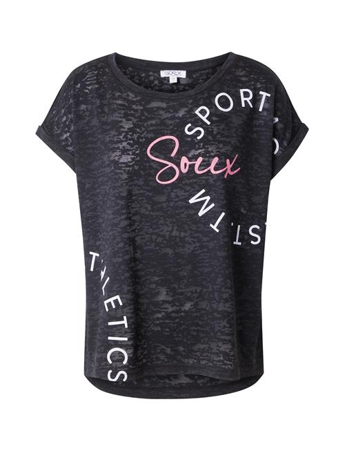 Soccx Shirts  lys pink / sort / hvid