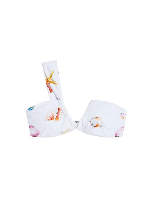 Desigual Bikinioverdel 'Seashell'  royalblå / mørkeorange / lyserød / hvid