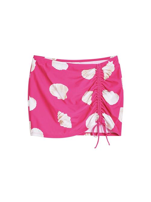 Desigual Nederdel  cranberry / hvid