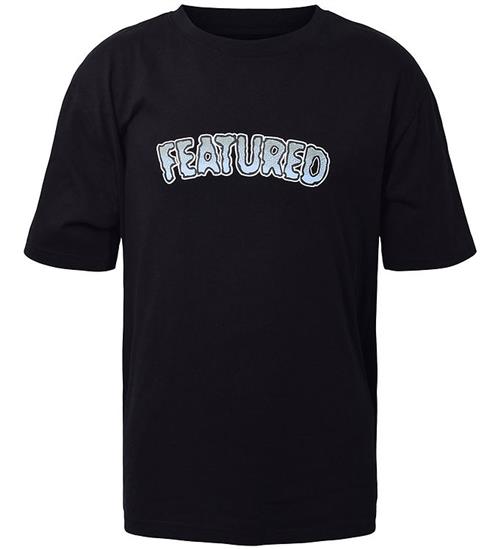 Hound T-shirt - Black - m. Print