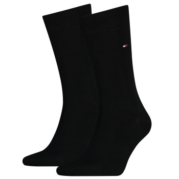 Tommy Hilfiger Legwear Tommy Hilfiger Strømper 2P Men Classic Sock Sort Str 47/49 Herre