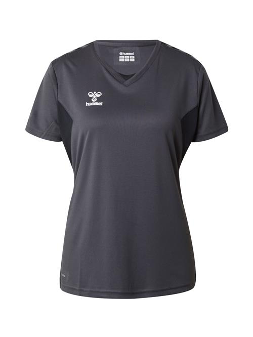 Hummel Funktionsbluse 'AUTHENTIC'  antracit / hvid