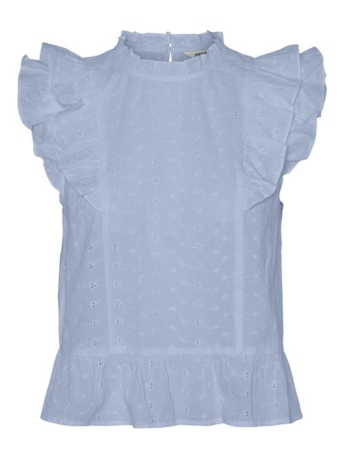 VERO MODA Bluse 'VMKammy'  lyseblå