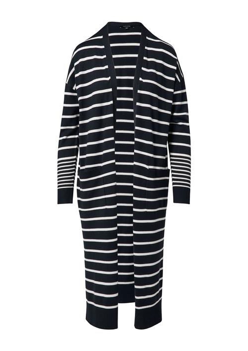 COMMA Cardigan  marin / hvid