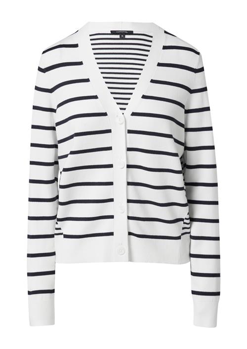 COMMA Cardigan  sort / hvid