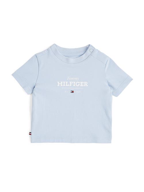 TOMMY HILFIGER Shirts  lyseblå / hvid
