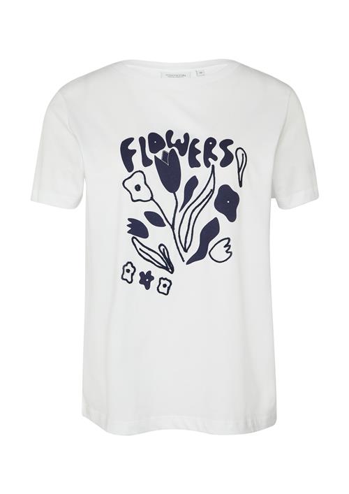 comma casual identity Shirts  mørkeblå / hvid
