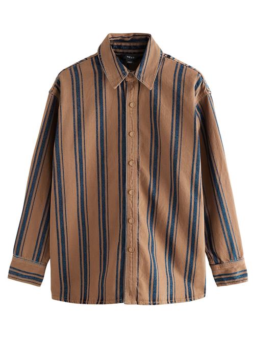 Next Bluse  navy / brun