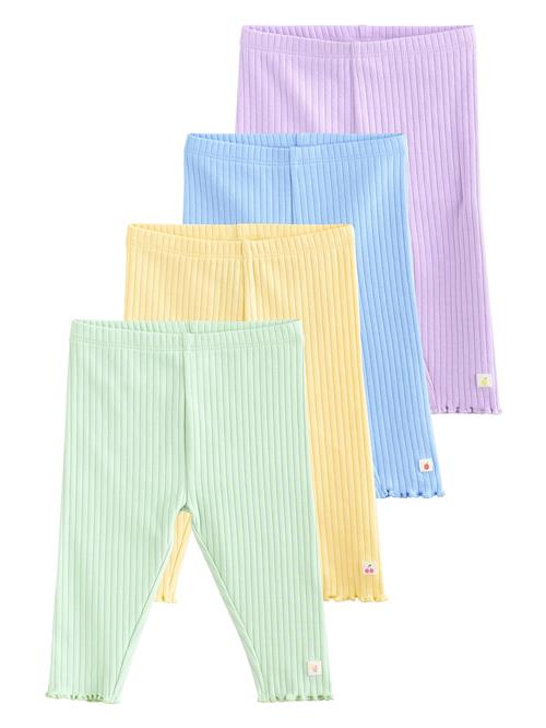 Se Next Leggings  lyseblå / gul / pastelgrøn / lilla ved About You