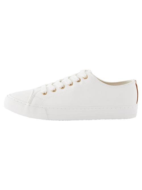 Se Next Sneaker low  guld / hvid ved About You