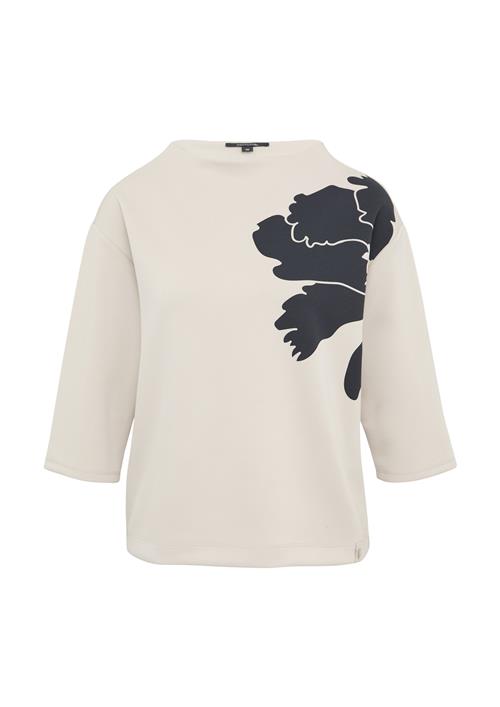 COMMA Sweatshirt  ecru / sort