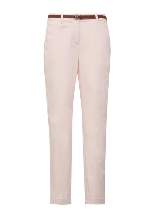 COMMA Lærredsbukser  pastelpink