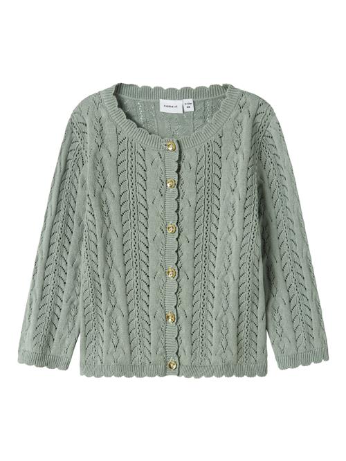 Se NAME IT Cardigan 'NBFJOLLIE'  grøn ved About You