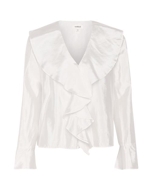 SOAKED IN LUXURY Bluse 'Karolina'  hvid