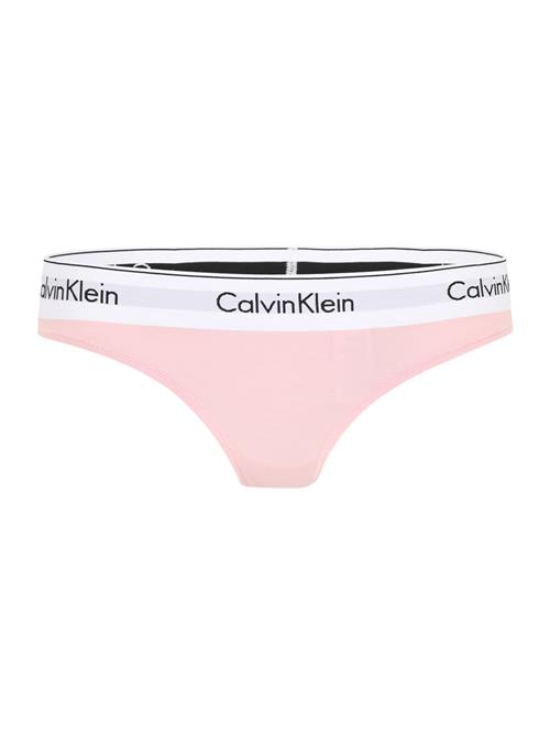 Calvin Klein Underwear String  gammelrosa / sort / hvid