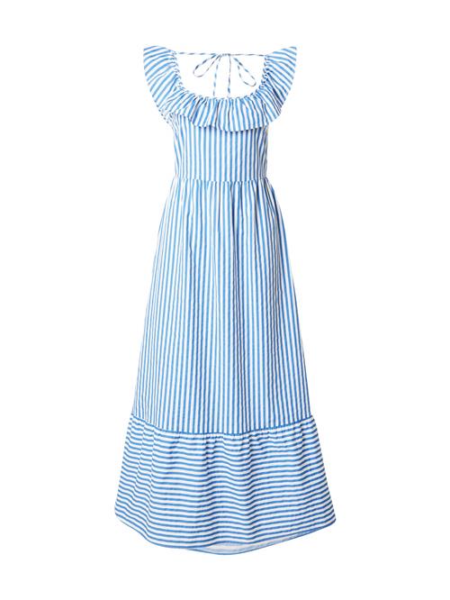 VERO MODA Sommerkjole 'VMJarlotte'  blå / hvid