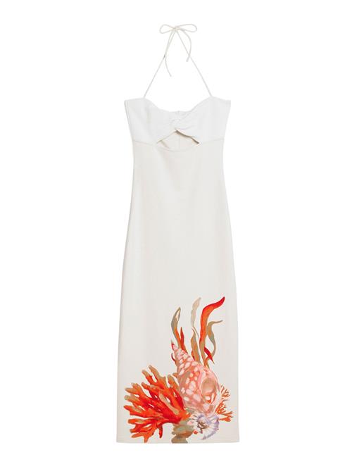 Desigual Sommerkjole  lilla / hummer / gammelrosa / hvid