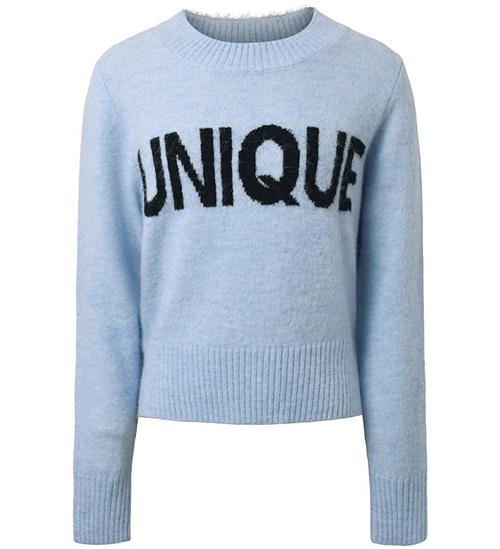 Hound Bluse - Strik - Light Blue