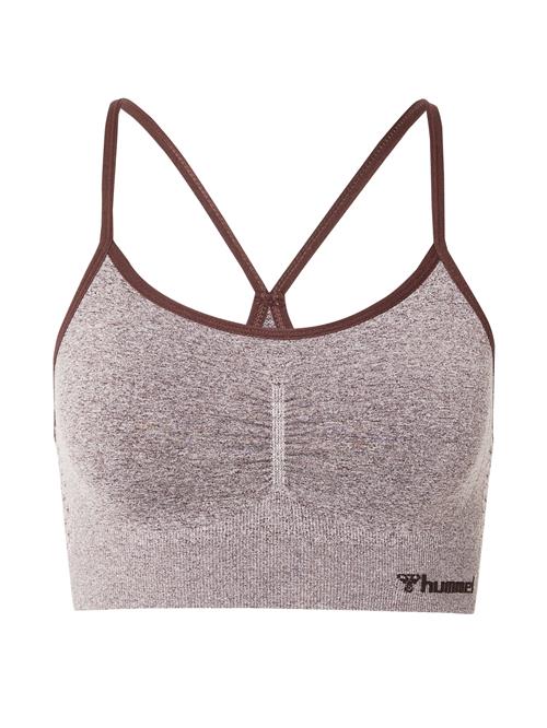 Se Hummel Sports-BH  brun / brun-meleret ved About You