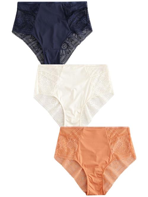 Next Slip  navy / orange / hvid