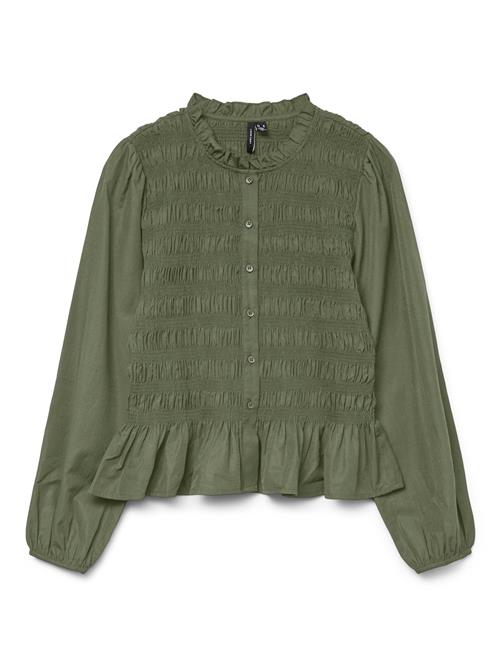VERO MODA Bluse 'VMEmery'  grøn