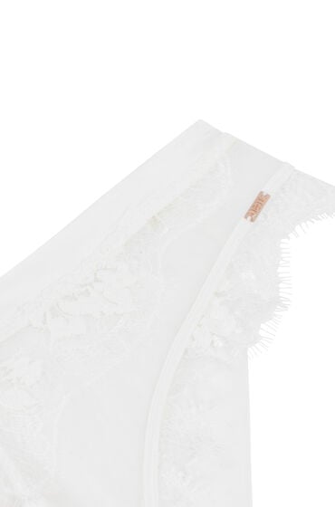 Hunkemöller Tiah brasiliansk trusse hvid