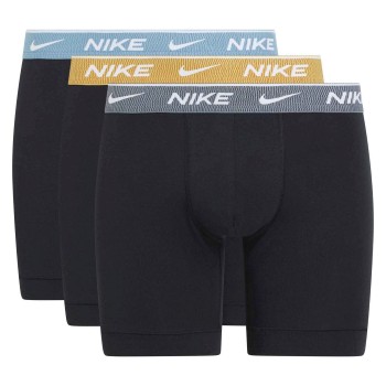 Nike 6P Everyday Essentials Cotton Stretch Boxer Grå/Blå bomuld Small Herre