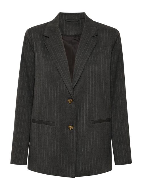 Cream Blazer 'CR Navan'  mørkegrå / hvid