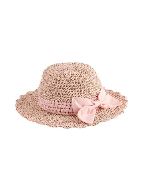 Next Hat  beige / lyserød