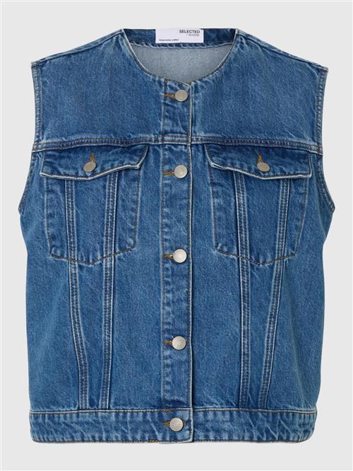 SELECTED FEMME Vest  blue denim
