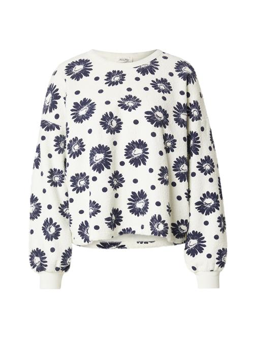 AMERICAN VINTAGE Sweatshirt  ecru / navy