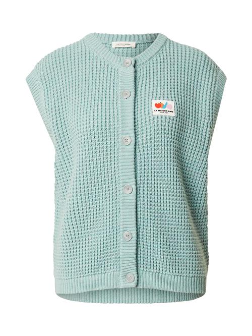 AMERICAN VINTAGE Strikvest  mint / orange / rosé / hvid