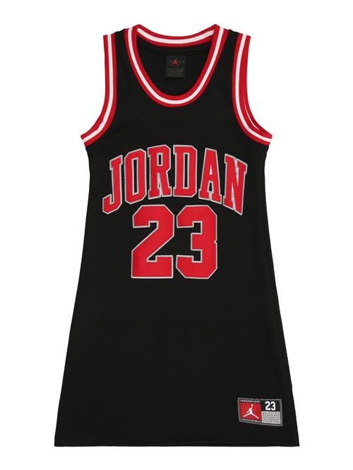 Jordan Kjole  mørkegrå / rød / sort / hvid