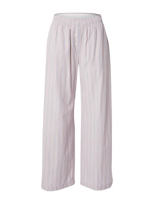 Monki Bukser  lyseblå / pink / offwhite