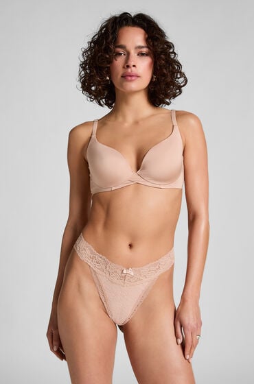 Hunkemöller G-streng Madison Beige