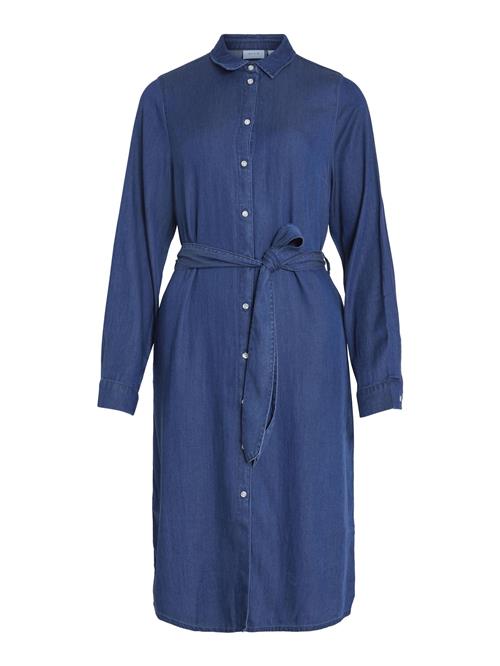 VILA Blusekjole 'BISTA'  blue denim