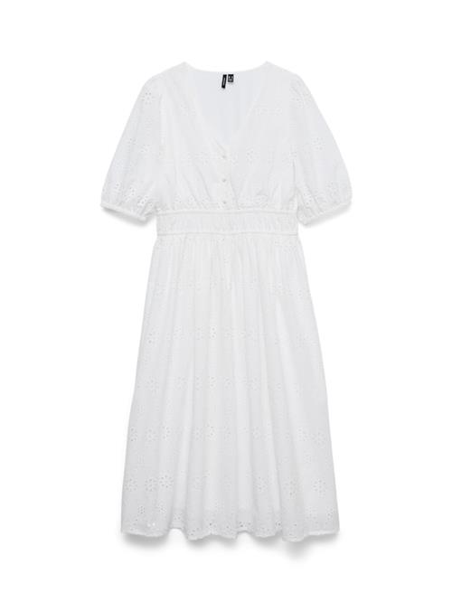 VERO MODA Kjole 'VMYUSRA'  hvid