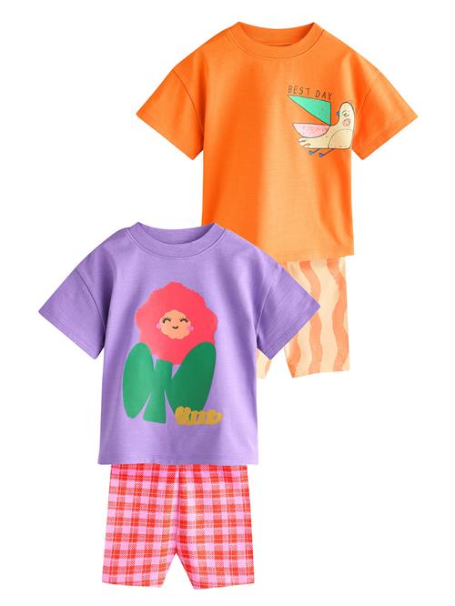 Se Next Bluser & t-shirts  grøn / lilla / orange / lyserød ved About You