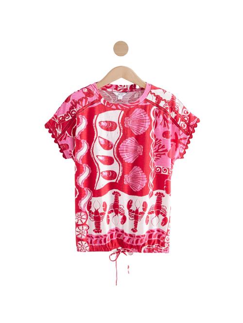 Next Shirts  lys pink / rød / hvid