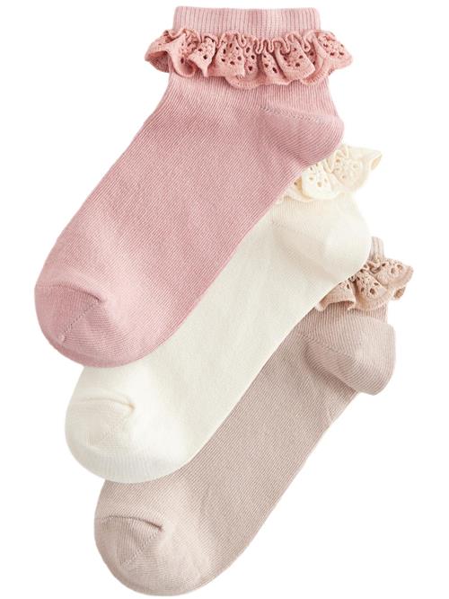 Next Sokker  beige / ecru / lyserød
