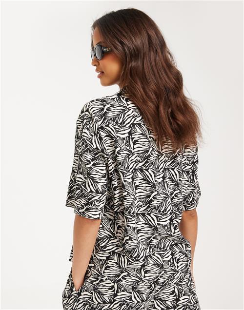 OBJECT - Mønstret - Objfrigg 2/4 Shirt 127