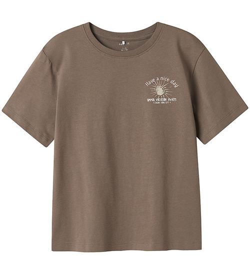 Name It T-shirt - NkmJotim - Walnut