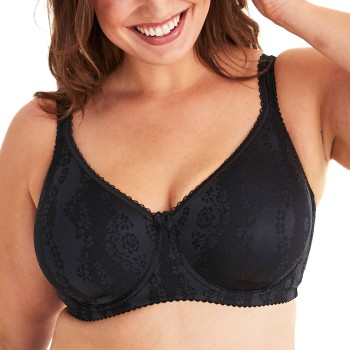 Swegmark Bh Adorable Padded Soft Wired Bra Sort F 90 Dame