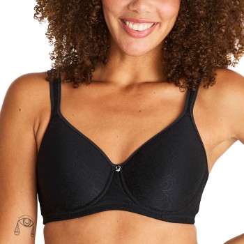 Swegmark Bh Agnes Shape Padded Cup Wire Bra Sort polyamid C 90 Dame