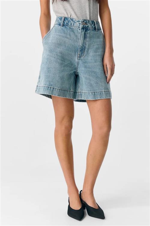 Jen Shorts - Medium Blue Denim - M - Object