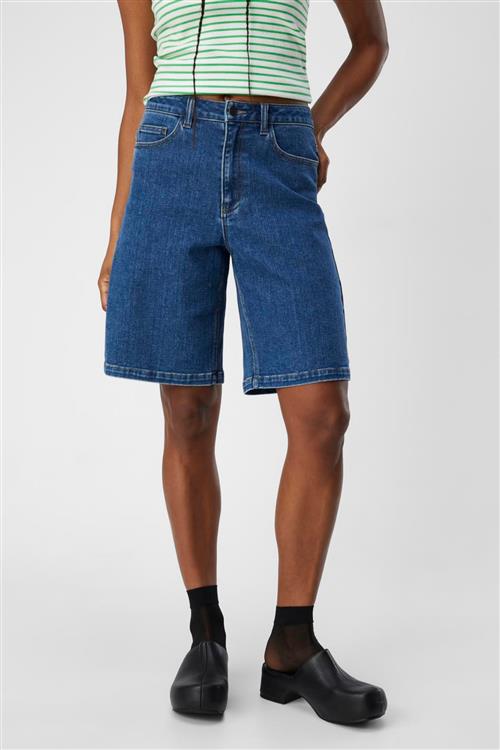 Carol Denim Shorts - Medium Blue Denim - S - Object