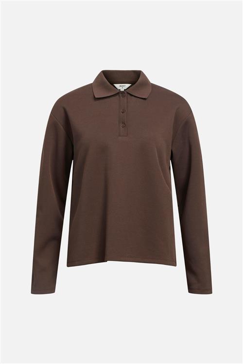 Millie Polo - Seal Brown - M - Object