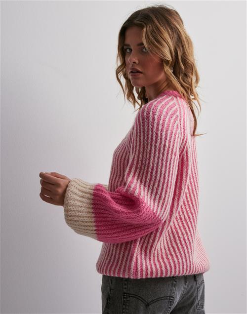 Pieces - Beige - Pcdaisi Ls Knit D2D