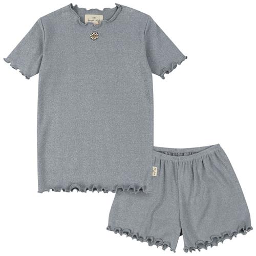 Konges Sløjd Roli T-shirt Og Shorts Sæt Quarry | Blå | 18 months