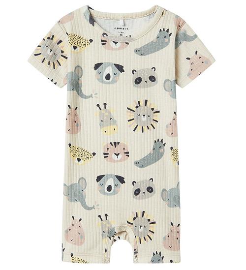 Se Name It Sommerdragt - Rib - NbnOsummer - Peyote Melange ved KidsWorld
